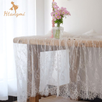 ins hipster lace yarn floral packaging material photo shooting props bouquet girl Net red wedding decoration