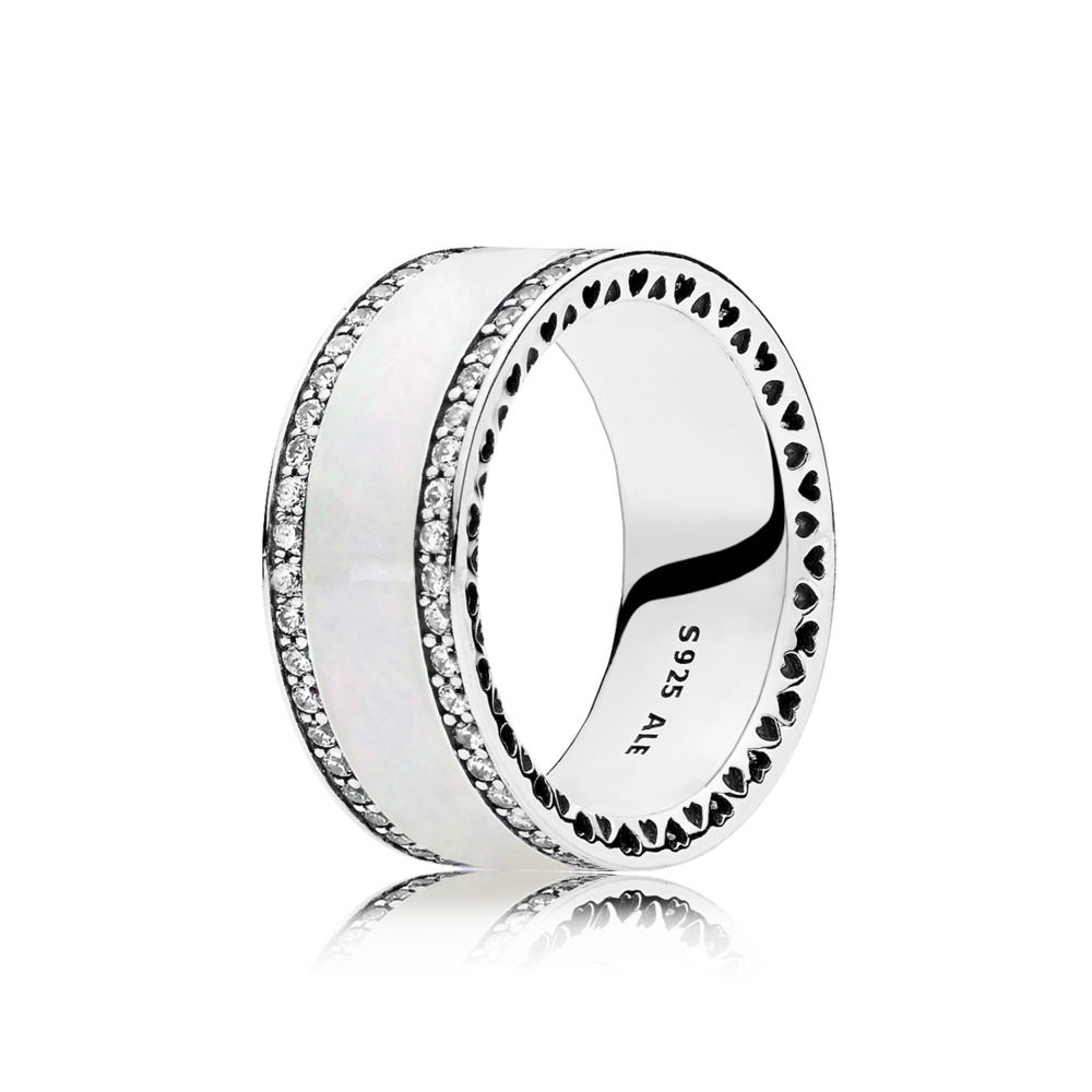 Bague PANDORA    en Argenterie - Ref 3087613 Image 5