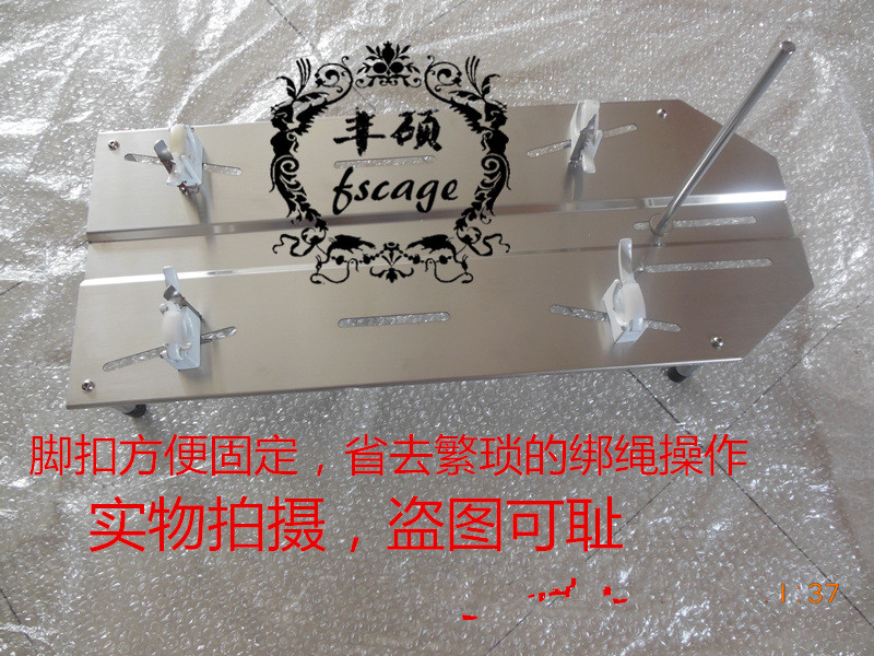 Rabbit anatomy table Experimental rabbit fixation table Cuff fixed foot buckle anatomy table 