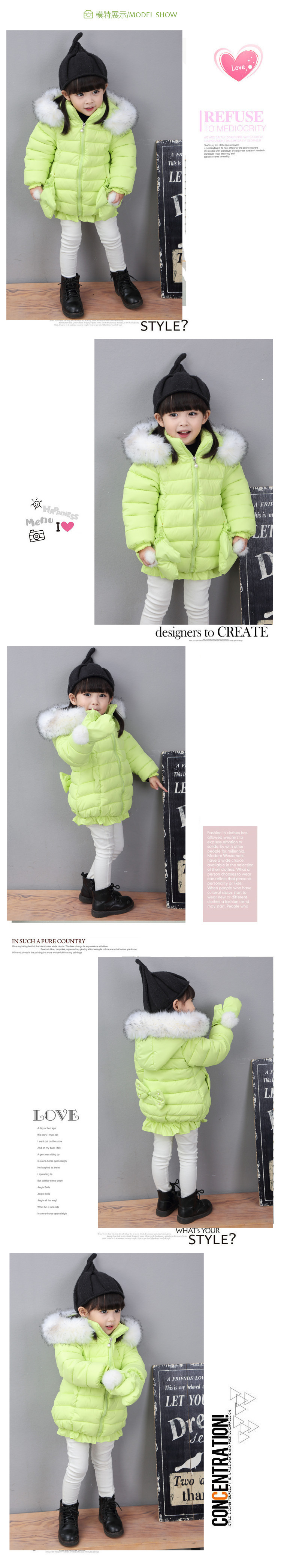 Manteau pour fille - Ref 2164353 Image 14