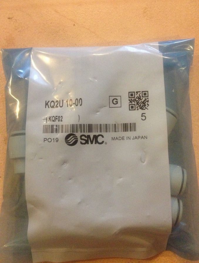 SMC pneumatic connector trachea quick plug connector T-type three-way connector KQ2T10-00 quick connector