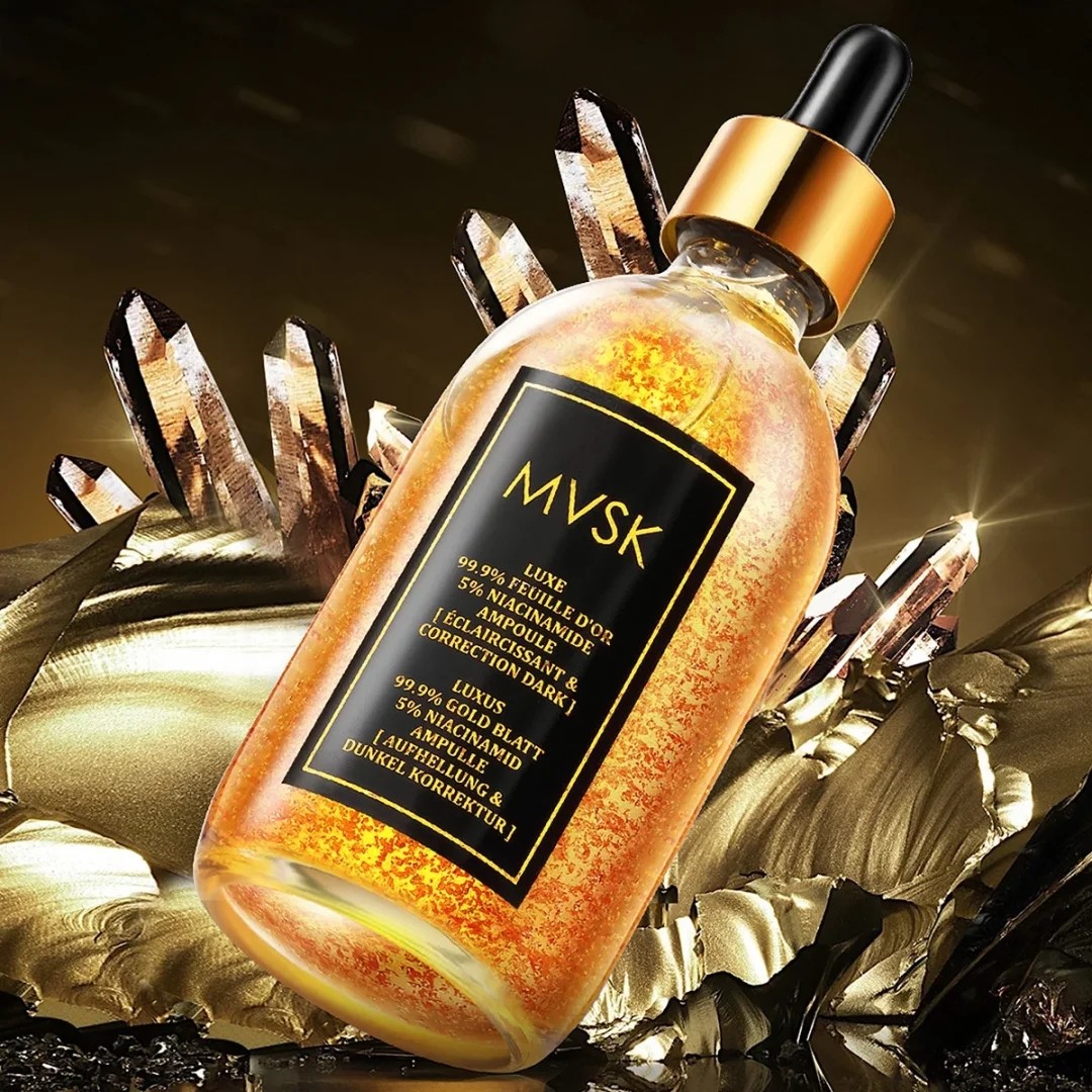 敏感肌也能用？MVSK99.9%金箔精华露到底值不值299？_眼部精华_淘宝美妆网