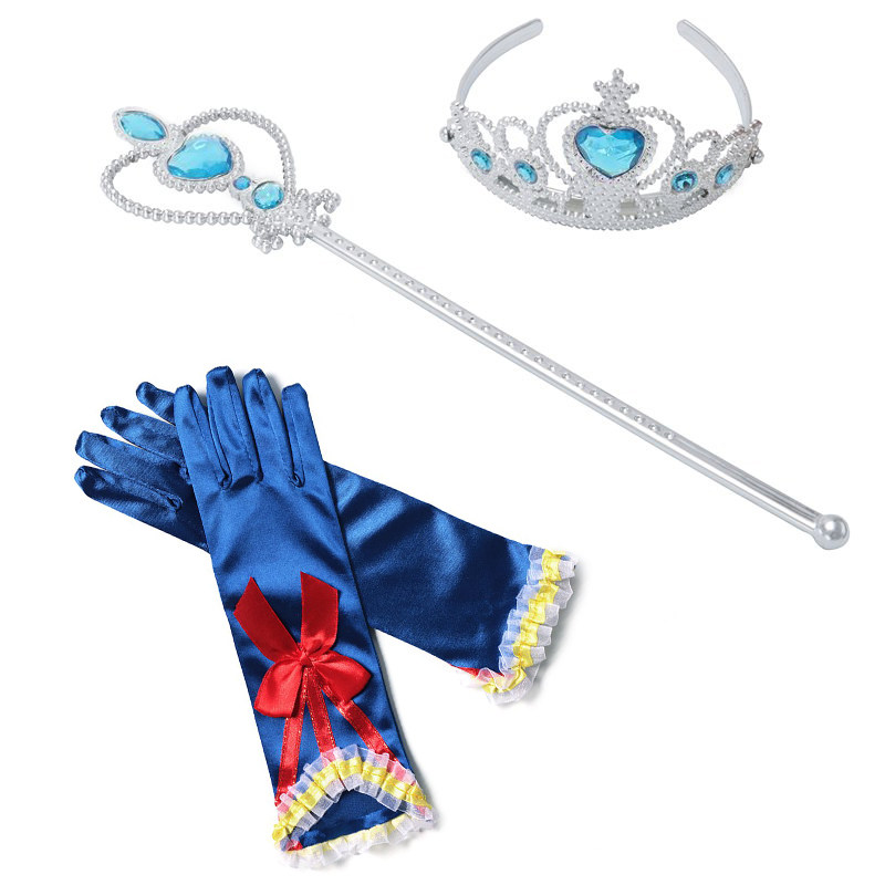Ice and Snow Crown Wonder Woman's Aisha Anna Sufia gloves Anna head Grey Girl Chic Hair Hoop Crown