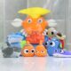 Diving pendant follower bug play water toy spray sea animal clown fish shark devil fish Nemo Dolly