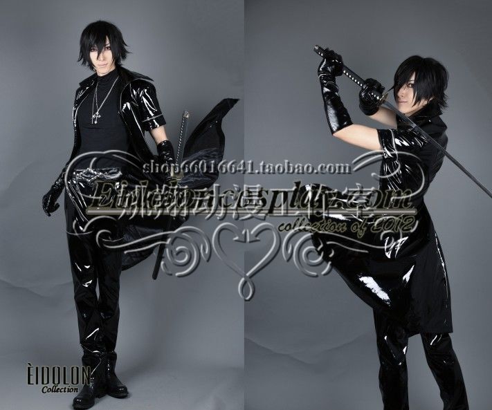 Shiki Leather Clothing Cosplay Costume