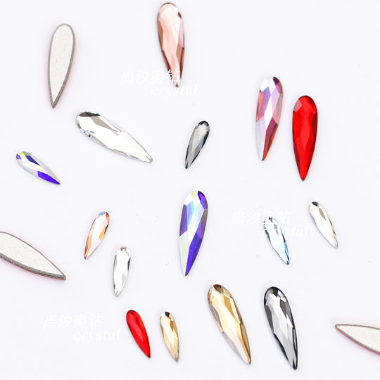 Swarovski 2304 langer Wassertropfen-Maniküre-Schmuckdiamant