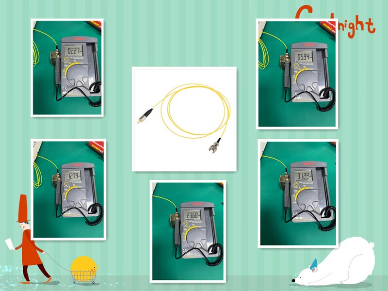 650 Red Light Pigtail Laser Optical Fiber Sensor