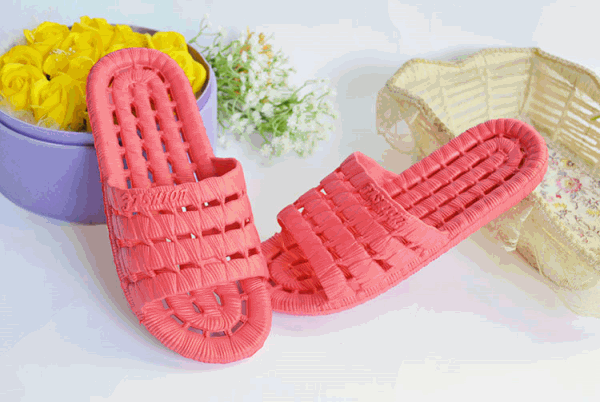 Mùa hè 2018 màu đơn giản phòng tắm tại nhà ký túc xá dép unisex không thấm nước chống trượt rỗng nhẹ thoáng khí giày sandal đế cao
