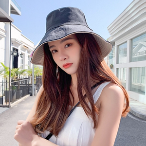 【福博盛】韩版时尚休闲百搭双面纯色渔夫帽