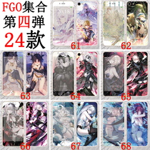 iPhone7 XR Apple 12 8 6PLUS pain machine stickers FGO Black Joan of Arc anime film color stickers