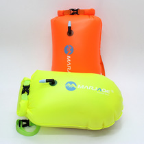 Swimming life buoy Life-saving airbag Storage swimming bag Drifting bag Outdoor portable waterproof bag Snorkeling bag thickened