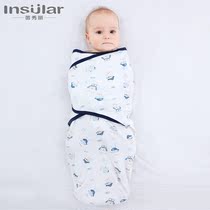 Newborn Baby Sleeping Bag Spring Summer Autumn Winter Season Universal Anti-Throng Air Conditioning Slim pure cotton baby swaddle kick quilt