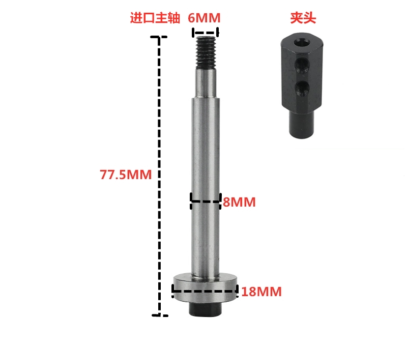 Original Taiwan production AF-5 pneumatic blow parts chuck spindle promotional air blow parts pneumatic reciprocating file