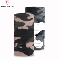 Mountain bike camouflak headscarf face towels for men and women riding tourist road car travel sunscreen mask girders