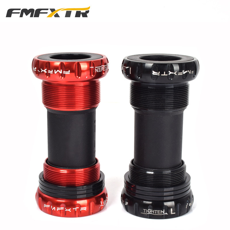 Mountain bike central shaft bearing Peilin Wutong 68 73 universal road bike hollow one-piece large gear plate bb central shaft