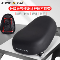 Electric bike cushion electric bottle car saddle electric car seat cushion seat with enlarged thickened four-spring universal seat
