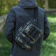 ກະເປົ໋າບ່າມ່າກາງແຈ້ງສໍາລັບຜູ້ຊາຍແລະແຟນທະຫານ, tactical crossbody bag for women, multifunctional camouflage travel bag, waterproof