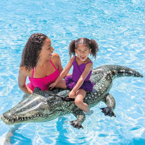 Childrens water ride swimming pool water animal crocodile inflatable water bed toy childrens float childrens float ring