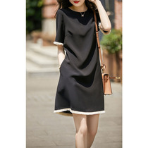 Special Cabinet Italy Big Brands Womens Clothing Foreign Trade Original single cut and clear cabin outlet Eurostock Herben Temperament Dress women Summer