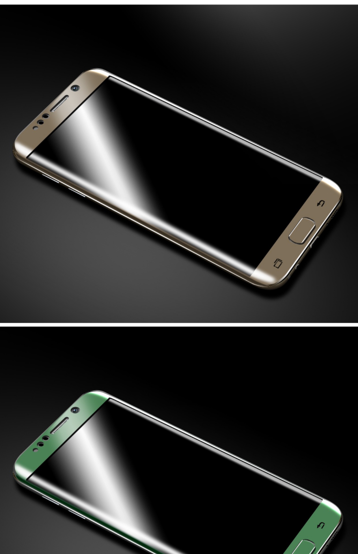 Samsung galaxy s6edge màng thép bề mặt s6 cạnh + kính cường lực G9280 dưới màng cứng điện thoại di động màn hình bảo vệ bộ phim phim bài hát g9250 toàn màn hình chống Blu-ray độ nét cao đầy đủ bảo hiểm s6eage - Phụ kiện điện thoại di động ốp lưng oppo f11