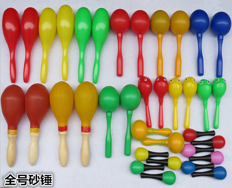 Olff percussion instrument KTV instrument big number sand ball sand hammer nursery sand hammer hand bell circle bar band