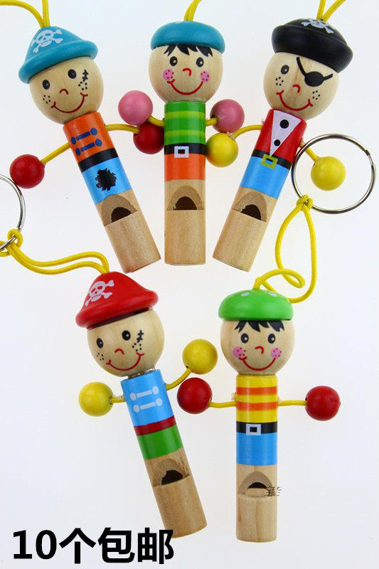 Children whistle cute witch style playing cartoon miss toys early teaching the pirate whistle-made whistle