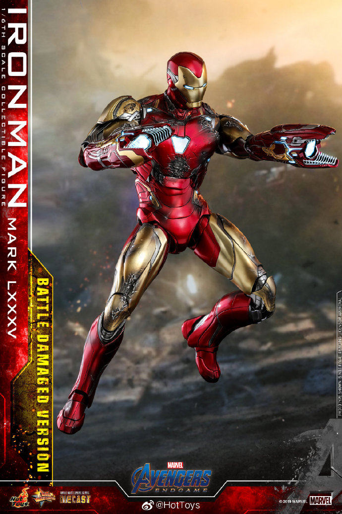 Hot Toys MMS543 1/6 Avengers 4: Final Battle Marvel Universe Iron
