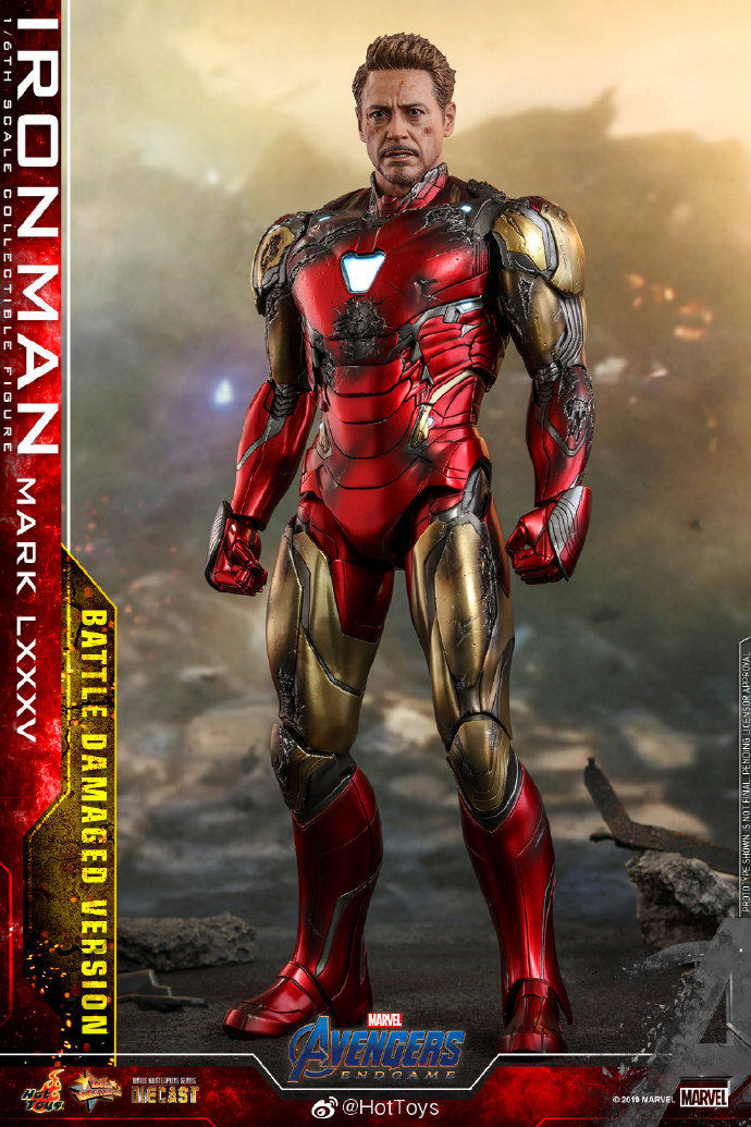 Hot Toys MMS543 1/6 Avengers 4: Final Battle Marvel Universe Iron