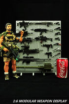 (Physical spot) 1:6 soldiers and people multi-purpose display rack Weapon display rack gun rack ZYTOYS model