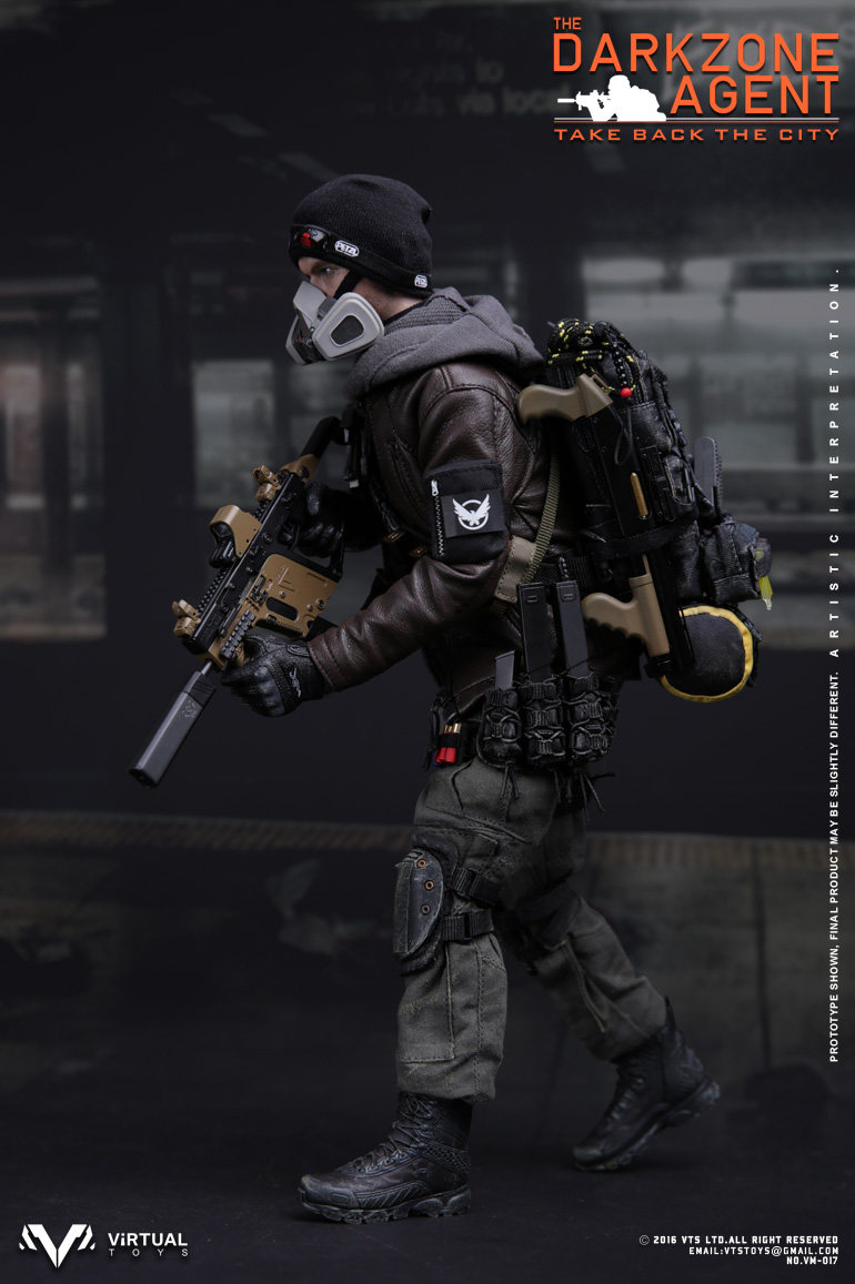 VTS Toys 1/6 VM-017 THE DARKZONE AGENT Tom Clancy's The Division