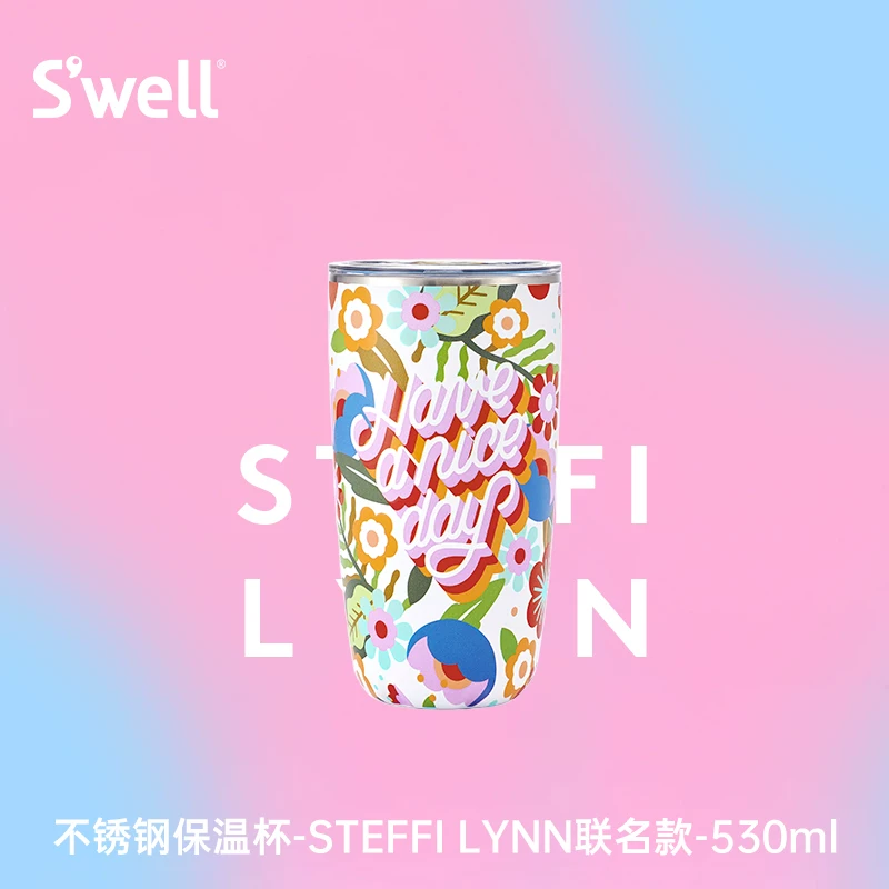 Изделие SWELL с парой брэндированной нержавеющей стали термос-кубок, модный новый термостакан, с салатной чашей для снижения веса и термозащитной ланч-бокс