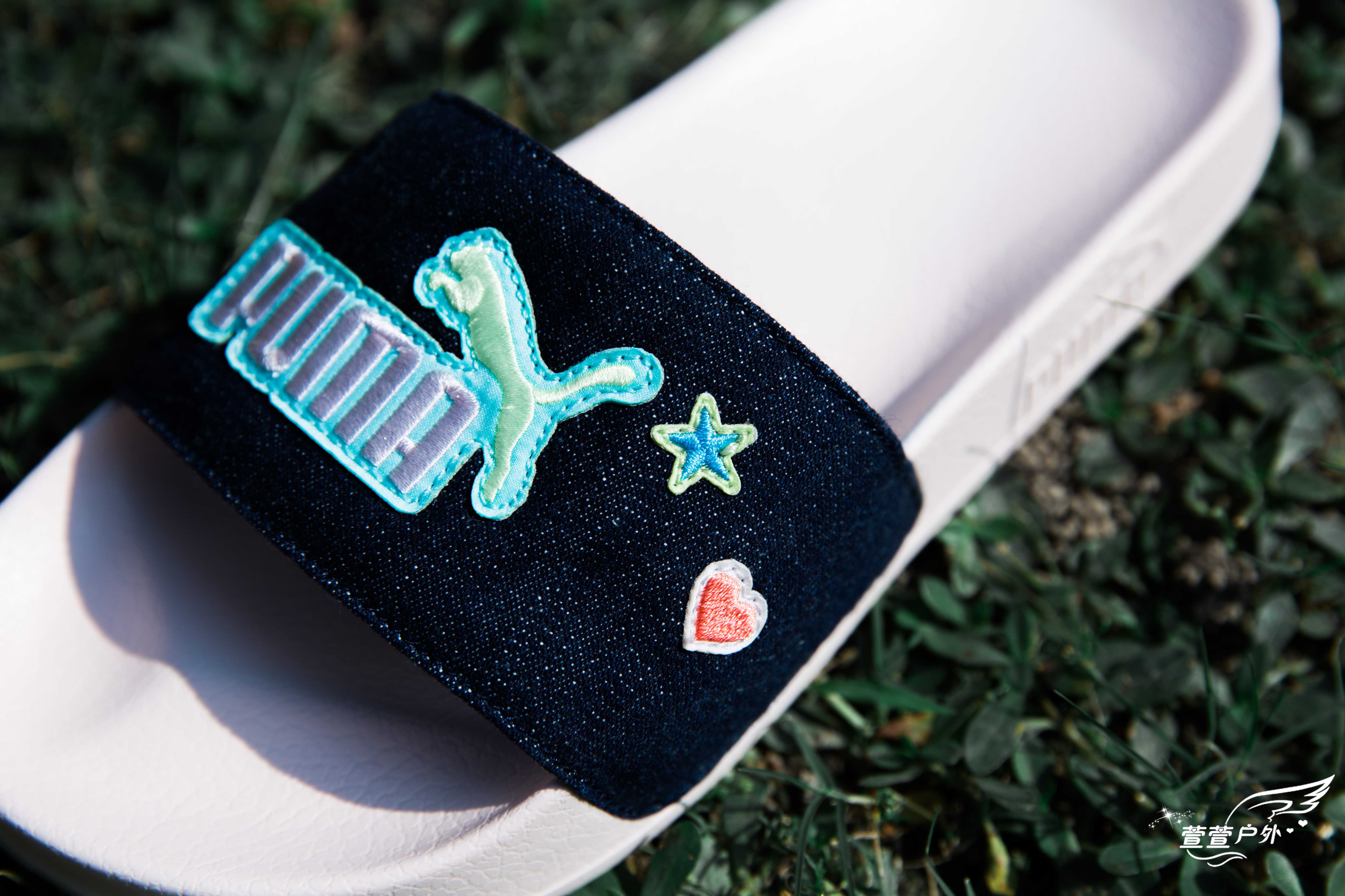 Dép thể thao nam Puma Leadcat mới Dép nữ phong cách denim dép thời trang