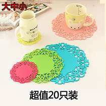 Heat Insulation Mat Anti-Burn Table Mat Bowl Mat Home High Temperature Resistant Pan Mat dinner plate Silicone Dining Mat Table Bowl Cushion Cup Mat