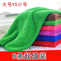 Household dishcloth kitchen supplies absorbent hand wipe towel does not lose hair no oil rag wipe tablecloth cleaning