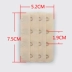 3 gói đồ lót và khóa dài áo ngực mở rộng khóa 4 hàng khóa tăng 3 khóa khóa bốn móc phụ kiện cộng với dây đeo