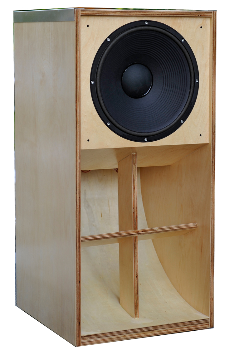 A listen to the fever 15 inch bass horn box NBM4530 can be installed JBL 2226 2235H, etc.