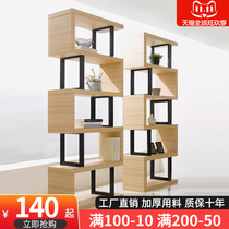 Bookshelf Shelf shelf floor iron living room partition storage display shelf modern simple childrens multi-layer locker