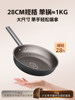 [Same as in Supermarkets, Pure Titanium Plate]Aistar Lightweight Pure Titanium Frying Pan for Home Use, Flat Non-Stick Pan for Frying Steak