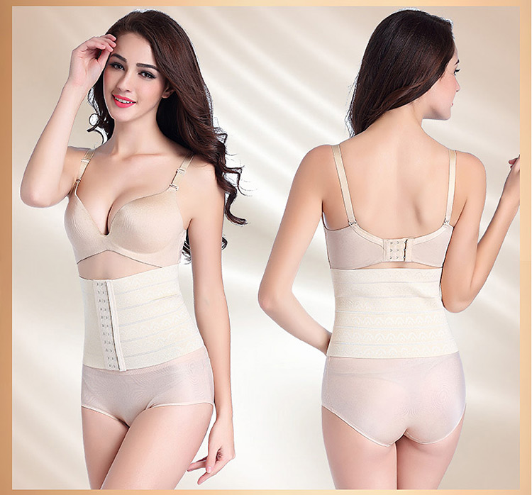 Vành đai bụng sau sinh vành đai thắt lưng nữ corset eo mỏng mùa hè và mùa thu thoáng khí phần mỏng giảm béo eo giảm bụng tráng