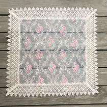 European lace embroidery yarn Tablecloth Coffee table cover cloth Refrigerator Washing machine TV bedside table Piano dust cover cover towel