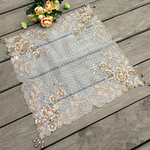 Korean lace cover towel Foreign trade European mesh embroidery multi-purpose dust cover Tea tray Tea set landline lamp cover cloth