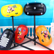 Factory direct sales of childrens inflatable toys PVC inflatable toys stall leather meteor hammer thousand-ton hammer