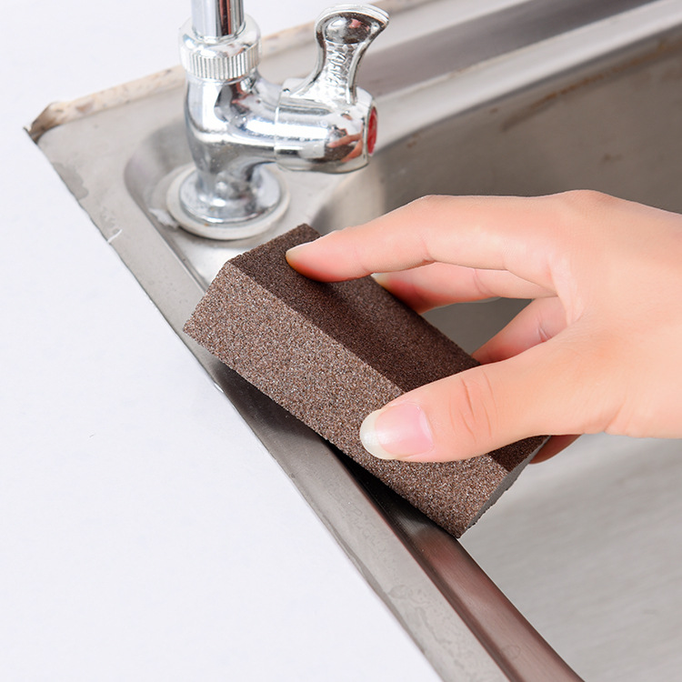 Emery sponge wipes decontamination nano sponge wipes scale cleaning sponge pots and bowls rust removal