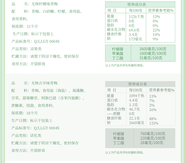 【溜溜梅国潮礼】休闲零食大礼包900g