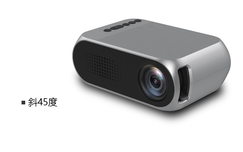 Máy chiếu mới HD máy chiếu gia đình mini ký túc xá với video tiện lợi TV thông minh 3D rạp hát tại nhà - Máy chiếu