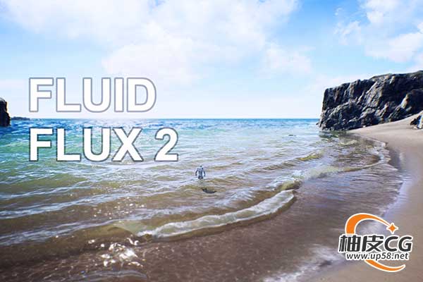 Unreal Engine基于二维浅水模拟的强大水系统FluidFlux V2.0.2