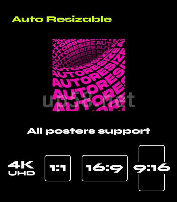 AE脚本 410组无缝循环创意动态文字图案排版海报动画预设 AtomX