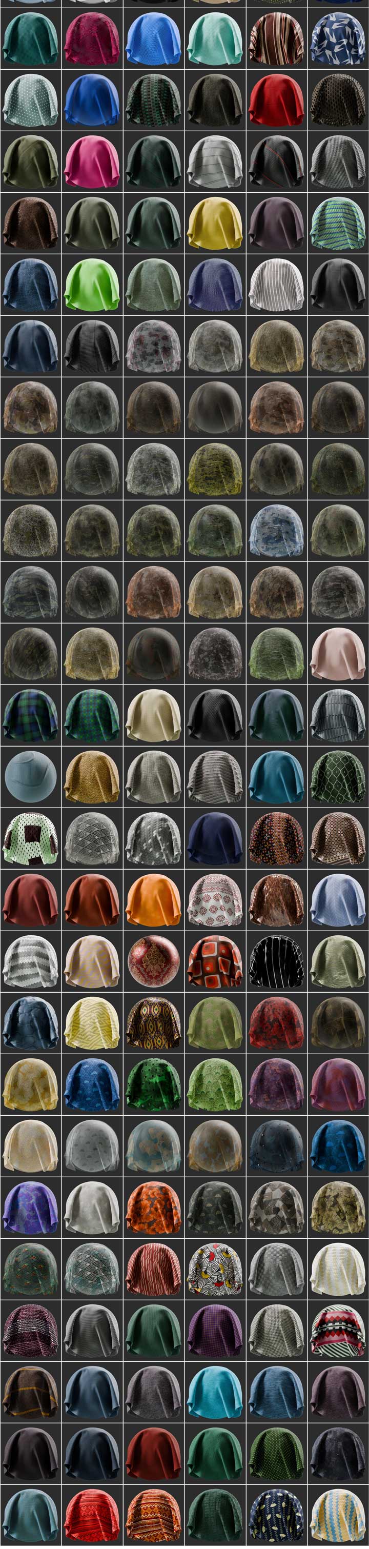 978种3D 可视化4K高品质Substances布料纹理素材