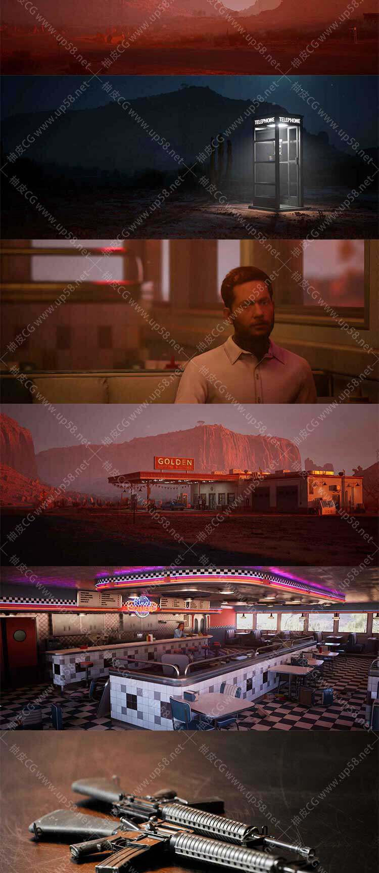 Unreal Engine 5 光影与渲染系统入门到进阶精讲视频教程(中文字幕)