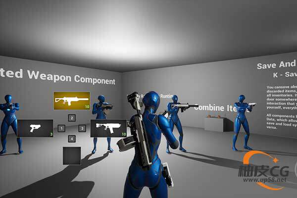 Unreal Engine高度可定制的多功能物品系统Inventory System X
